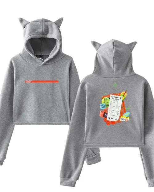 Katseye Cropped Hoodie #8