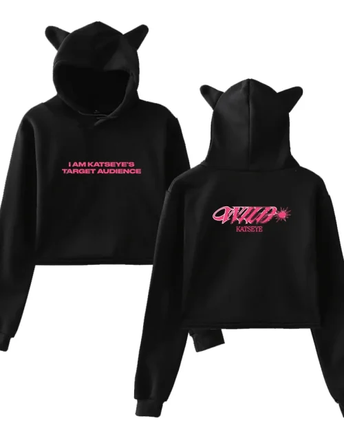 KATSEYE Wild Target Audience Cropped Hoodie